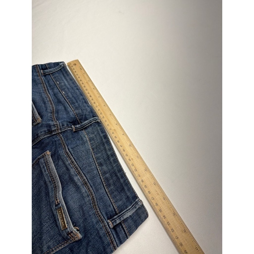 White House Black Market The Skinny Distressed Blue Jeans Size 4 - Picture 5 of 9